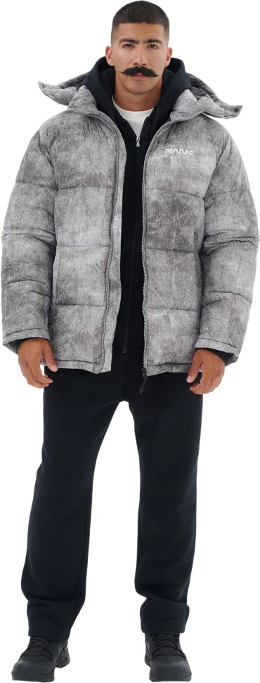 Куртка RANK Man, PROOF-TEX BL Printed Jacket, Grey effect 1004020-092