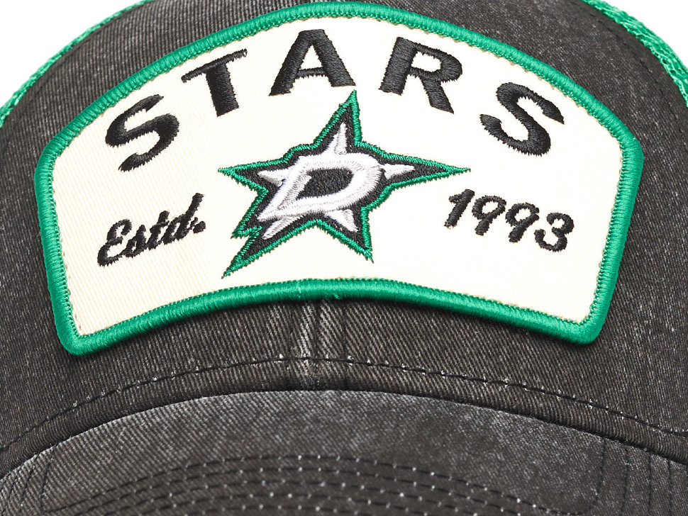 Бейсболка ATRIBUTIKA & CLUB Dallas Stars, черн.-зелен. 31206