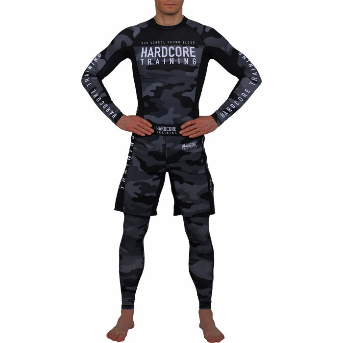 Компрессионные штаны Hardcore Training Night Camo 2.0 hctpan058