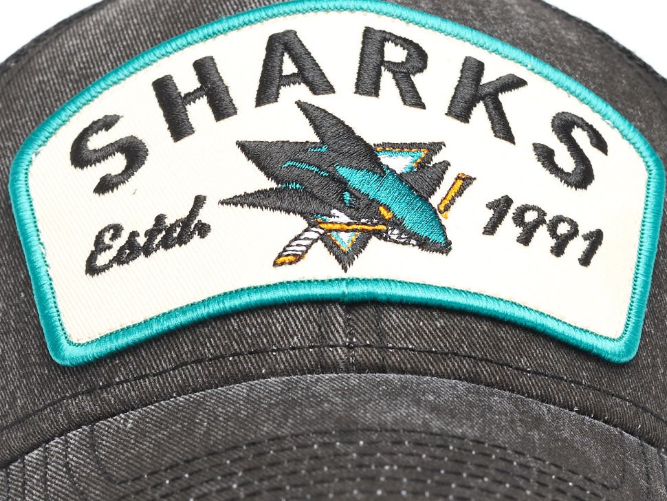 Бейсболка ATRIBUTIKA & CLUB San Jose Sharks, черн. 31188