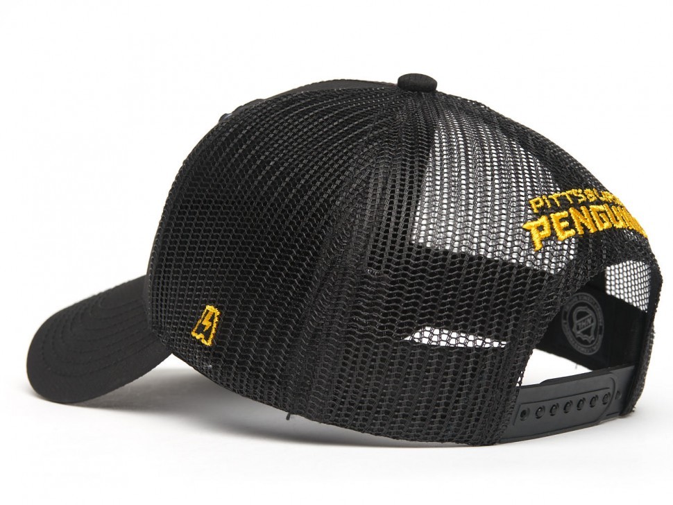 Бейсболка ATRIBUTIKA & CLUB Pittsburgh Penguins, черн.-сер. 31389