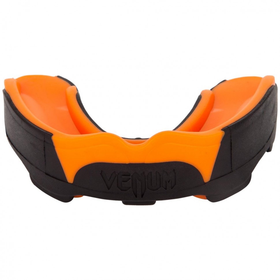 Капа боксерская Venum Predator Black/Neo Orange 00499