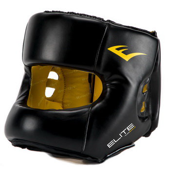 Шлем Everlast Elite PU черн. P000012