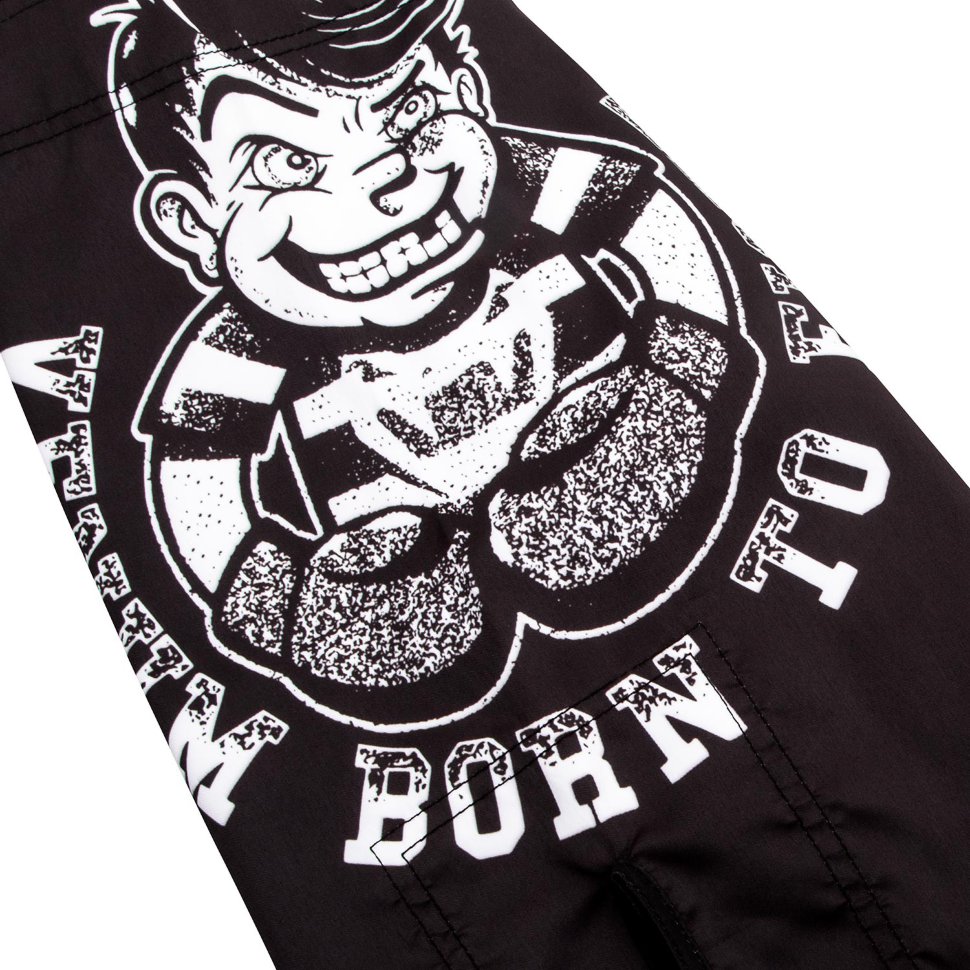Шорты ММА Venum детские Born To Fight Kids Black/White 99264