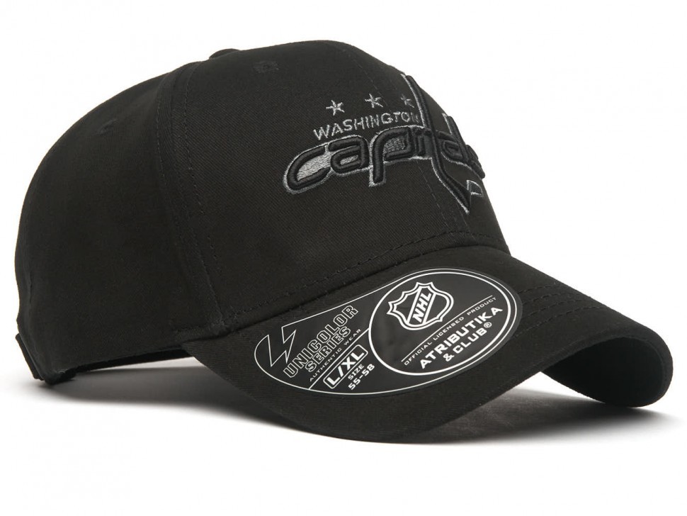 Бейсболка ATRIBUTIKA & CLUB Washington Capitals, черн. 31613