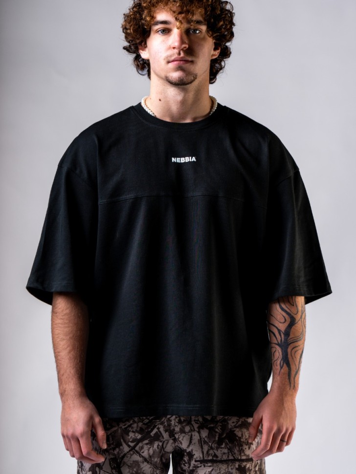 Футболка Nebbia Oversized Tee POWER 898 black