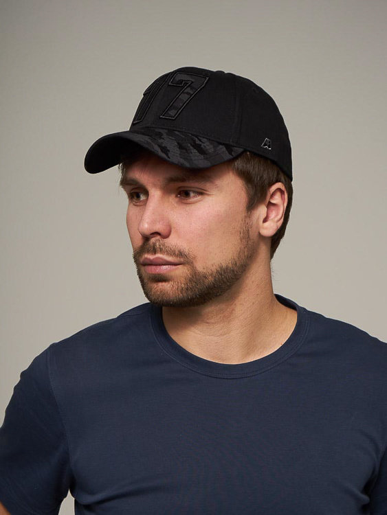 Бейсболка ATRIBUTIKA & CLUB №77, черн. 206137