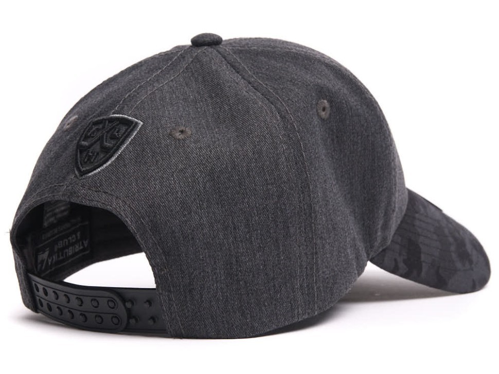 Бейсболка ATRIBUTIKA&CLUB КХЛ №2, серо-черн. 50469