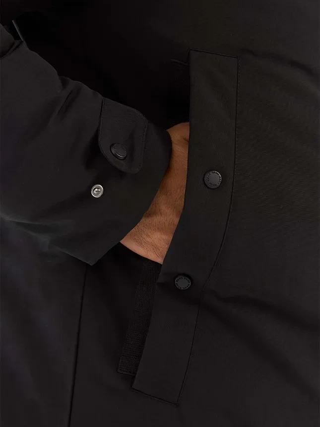 Пальто RANK пуховое Man, PROOF-TEX Long Down Jacket, Black 1004003-001