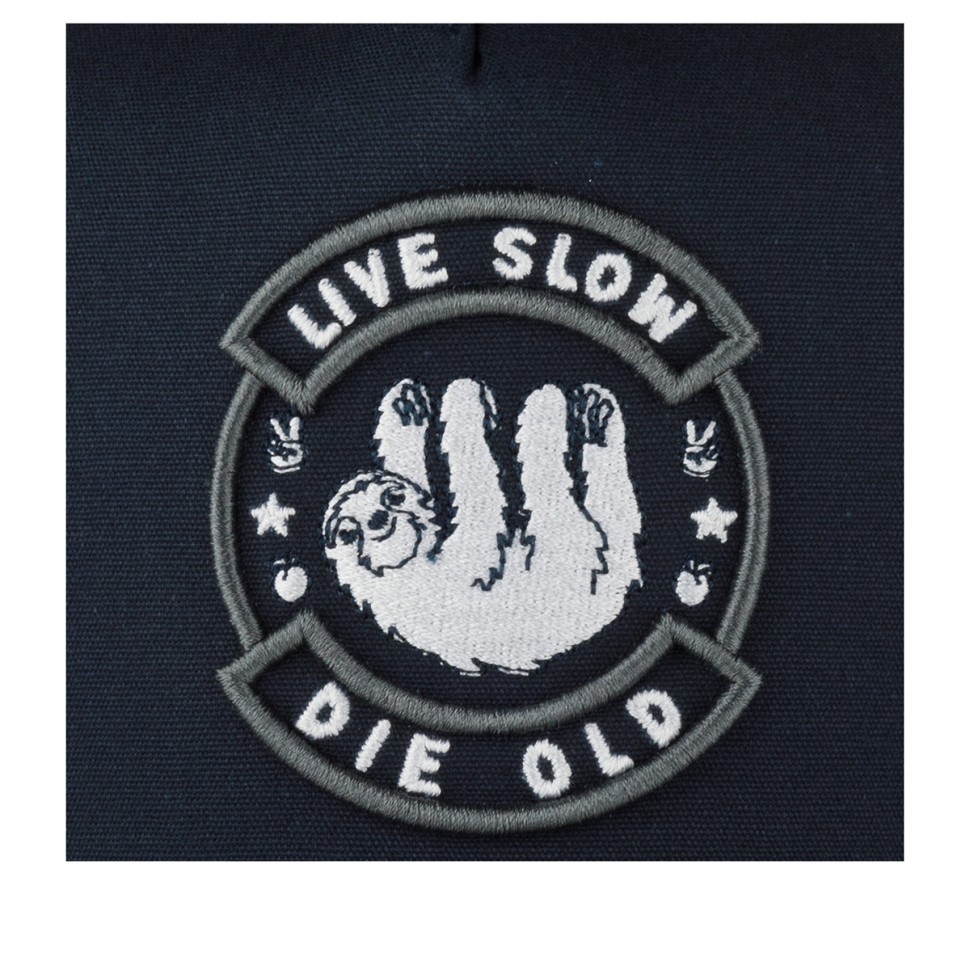 Бейсболка COASTAL HFT Die Old (темно-синий серый) 50-189-16-00