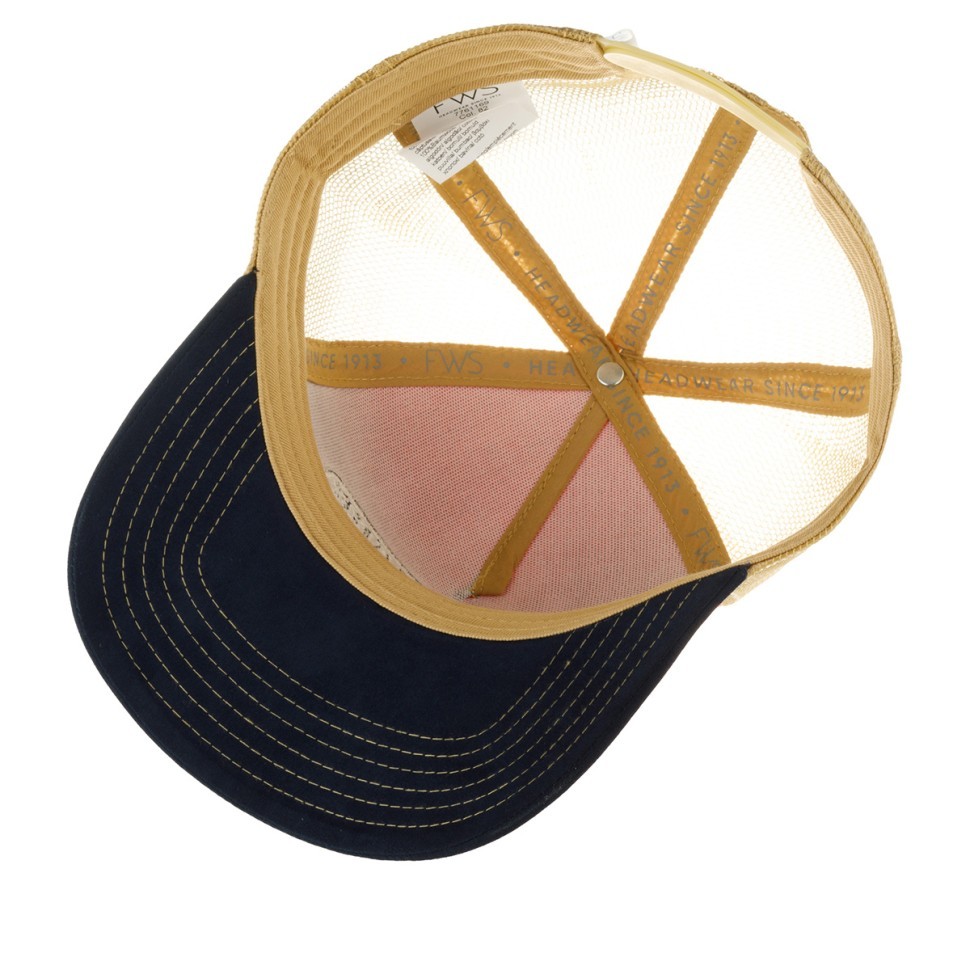 Бейсболка FWS 7761169 TRUCKER CAP BEACH RACE (оранжевый темно-синий) 72-101-38-00