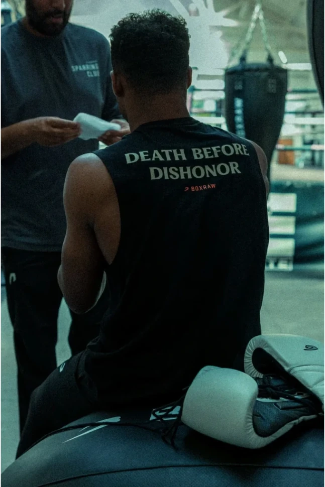 Майка Boxraw Death Before Dishonour BXRW-DBDMT-Black