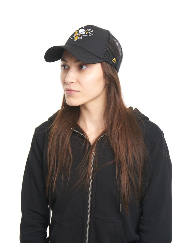 Бейсболка ATRIBUTIKA&CLUB Pittsburgh Penguins, черн.-сер. 31388