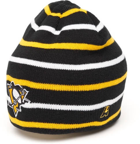 Шапка ATRIBUTIKA & CLUB детская Pittsburgh Penguins, черн.-желт. 59086 (52-54)