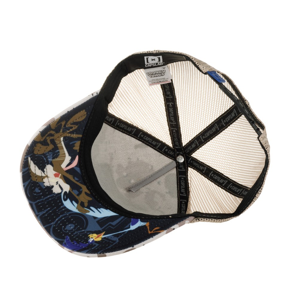 Бейсболка CAPSLAB Looney Tunes Wile E. Coyote and Road CL/LOO10/1/CT/BBC (беж-кам) 88-578-02-00