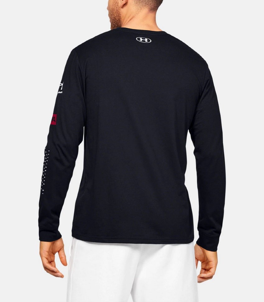 Футболка с длинным рукавом Under Armour UA MULTI LOGO LS 1351623-001