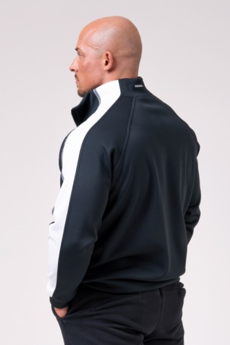 Олимпийка Nebbia Iconic jacket of Champions 176 black (XXL)