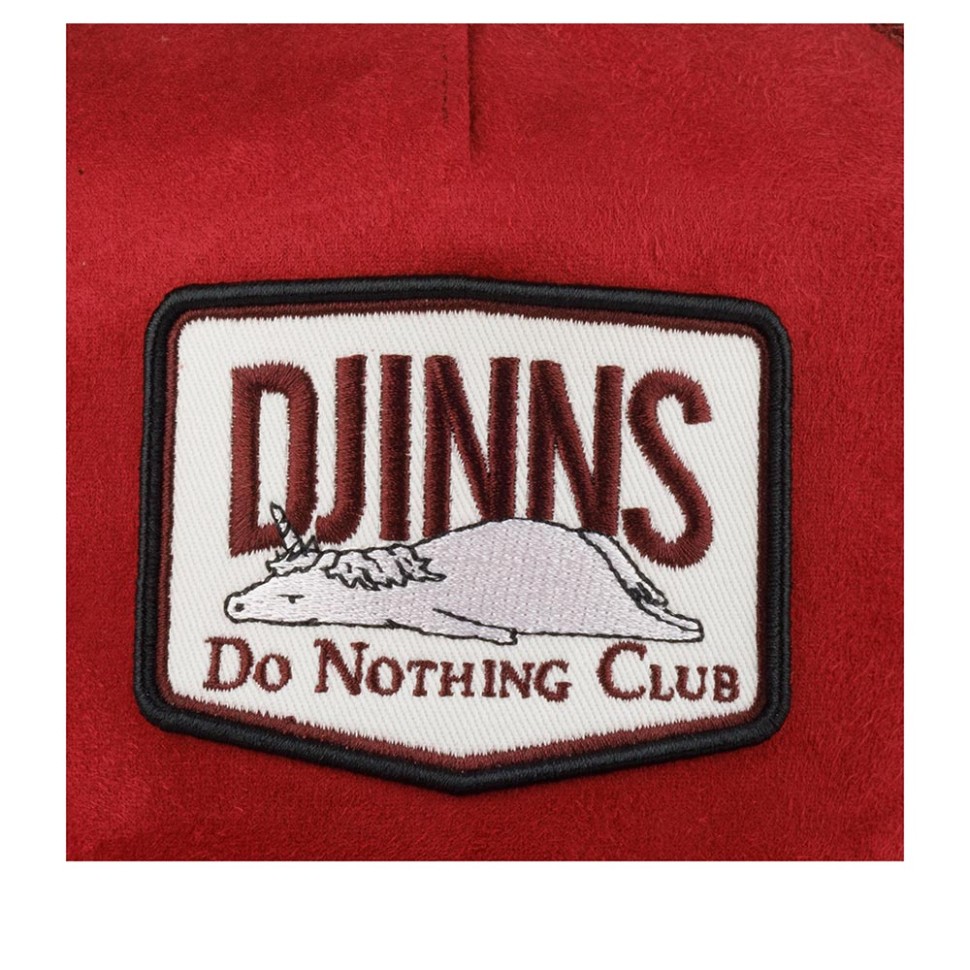 Бейсболка DJINNS арт. HFT Cap DNC 3.0 Hairy Suede (рыжий) (ONE) 50-184-13-00