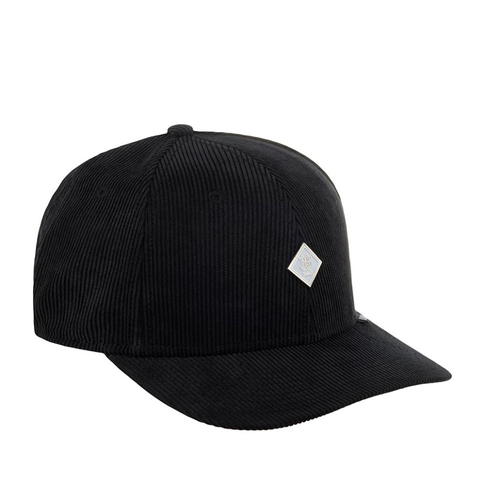 Бейсболка DJINNS 6P TrueFit Softcord Plate (черный) 50-183-09-00