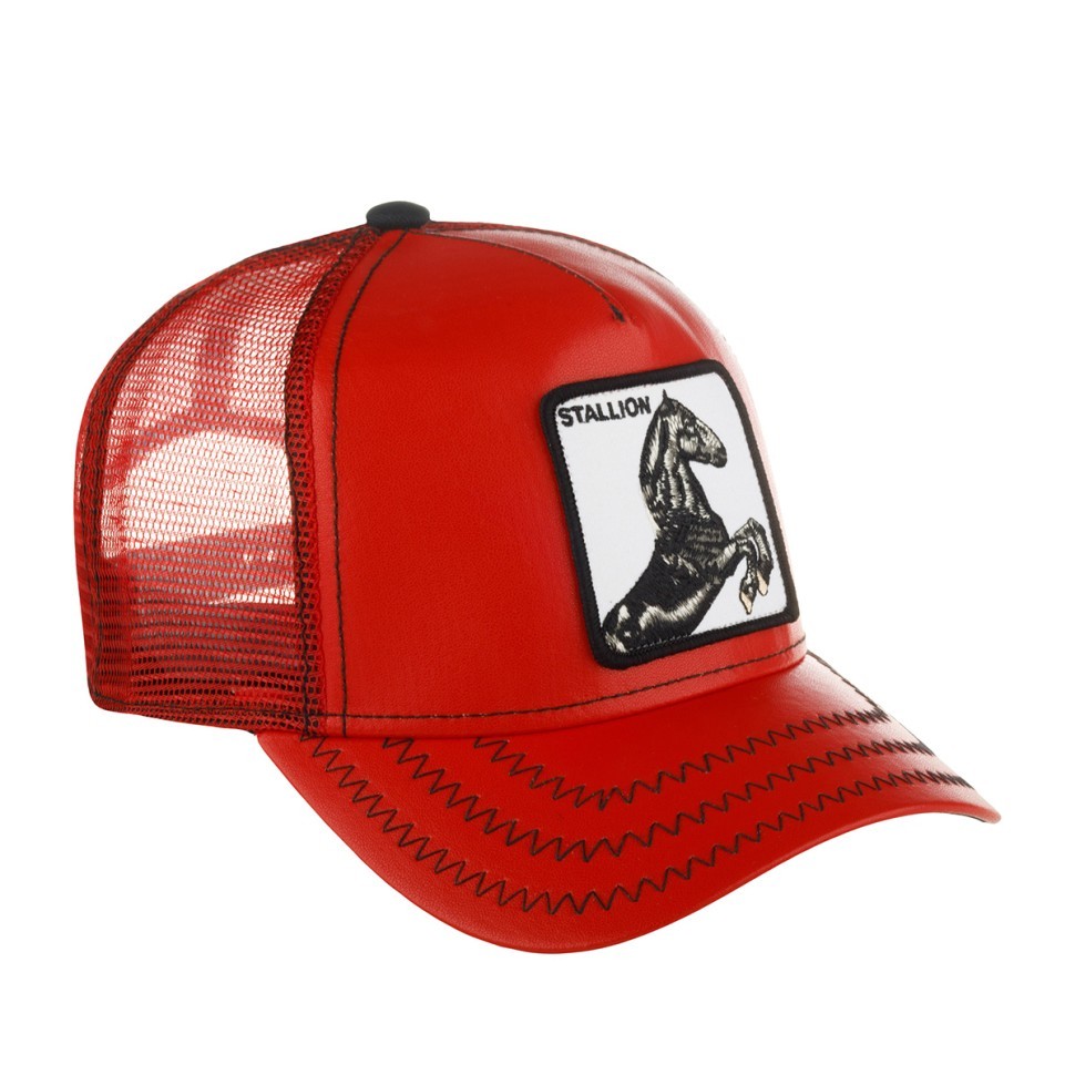 Бейсболка GOORIN BROTHERS Animal Farm STALLION 101-0073 (красный) 91-788-18-00
