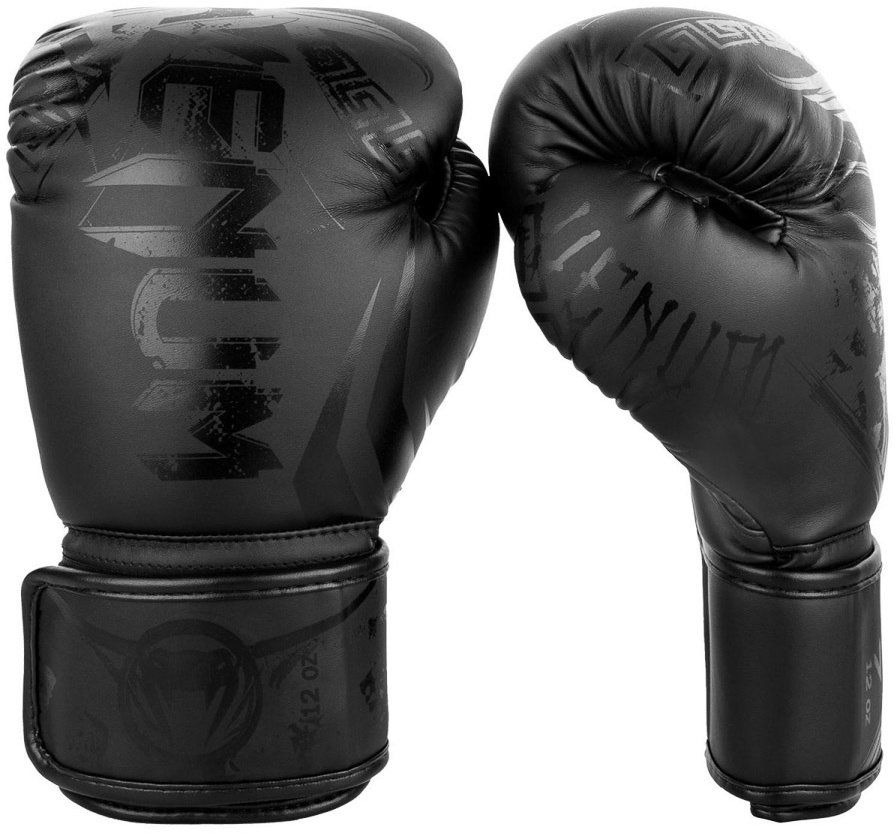 Перчатки боксерские Venum Gladiator Black/Black 01315