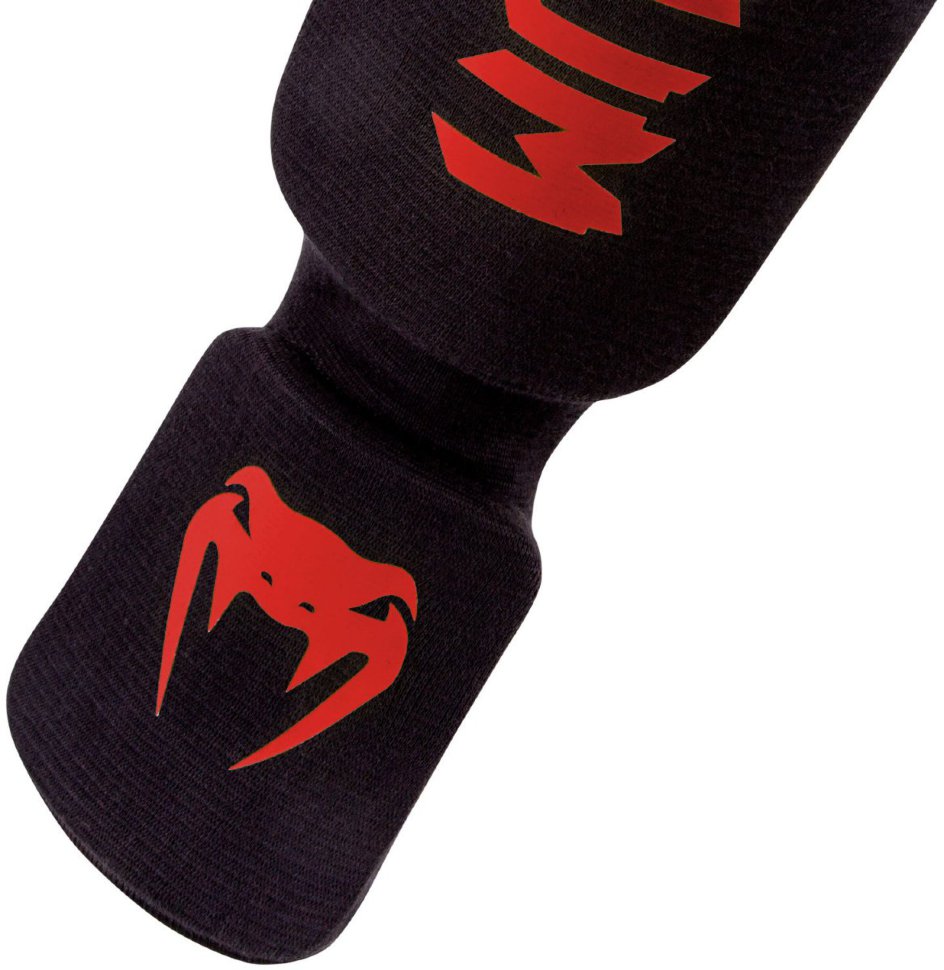 Щитки Venum Kontact Black/Red 01287