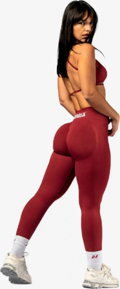 Леггинсы Nebbia High-Waist Push-Up Leggings POWER 888 Red