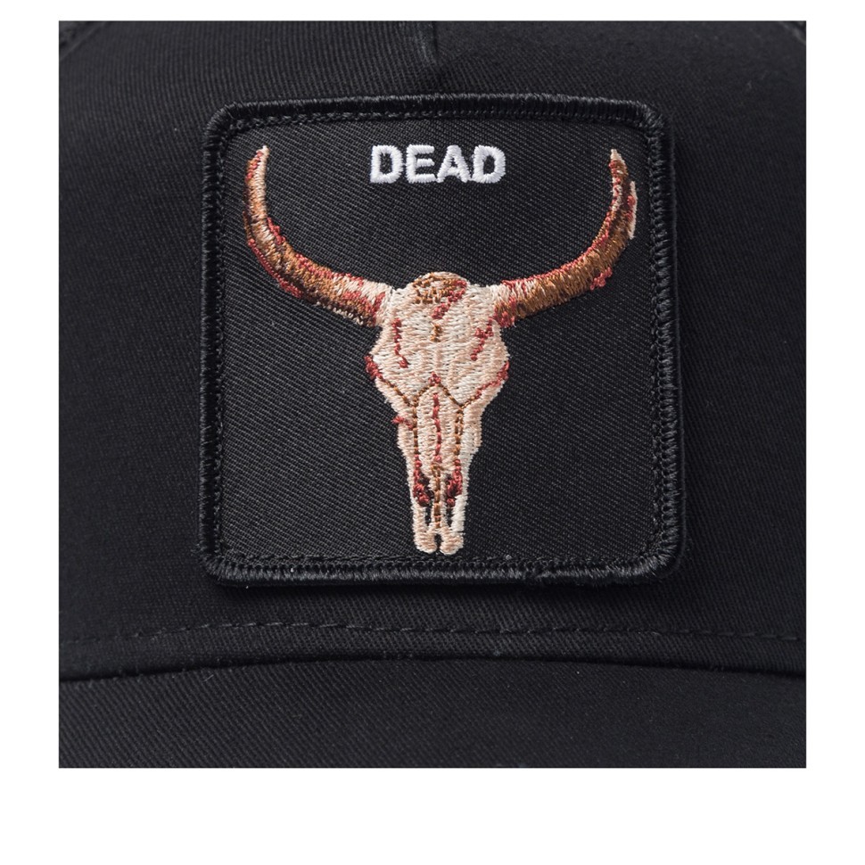 Бейсболка GOORIN BROTHERS ANIMAL FARM Dead Skull 101-1664 (черный) 91-888-09-00