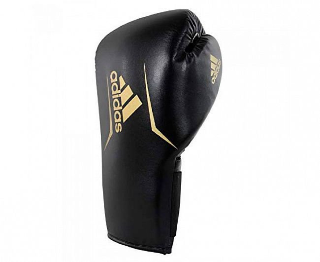 Перчатки боксерские Adidas adiSBG75 Speed 75 черно-золотые