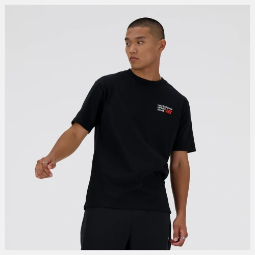 Футболка New Balance Athletics Premium Logo Relaxed Tee MT41908BK
