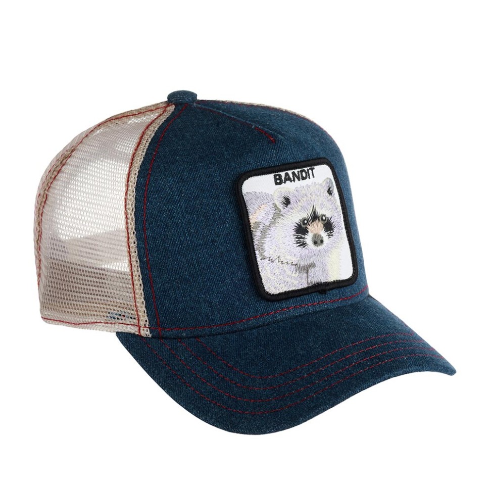 Бейсболка GOORIN BROTHERS арт. 101-0379 (синий / бежевый) {nvy}