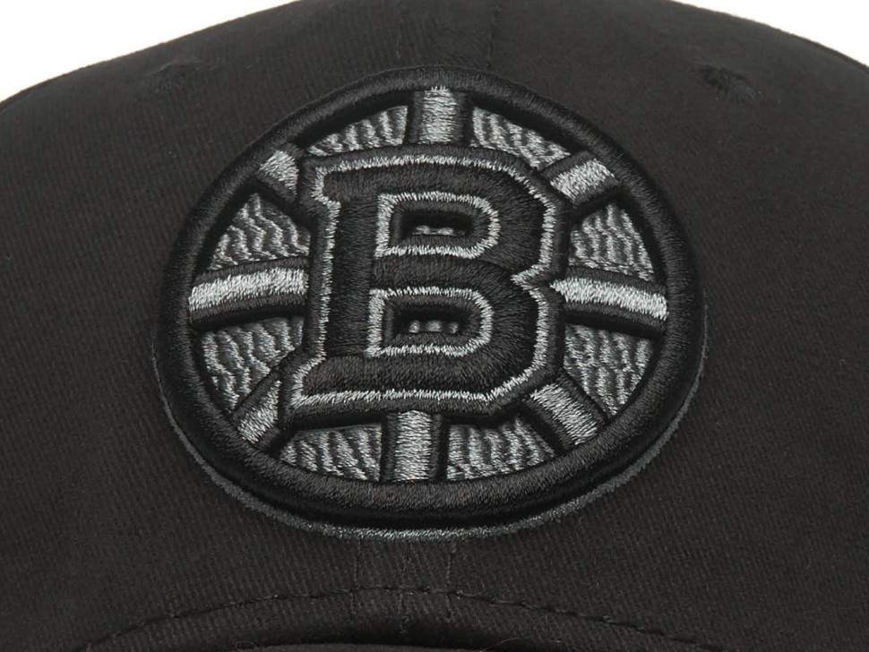 Бейсболка ATRIBUTIKA & CLUB Boston Bruins, черн. 31620