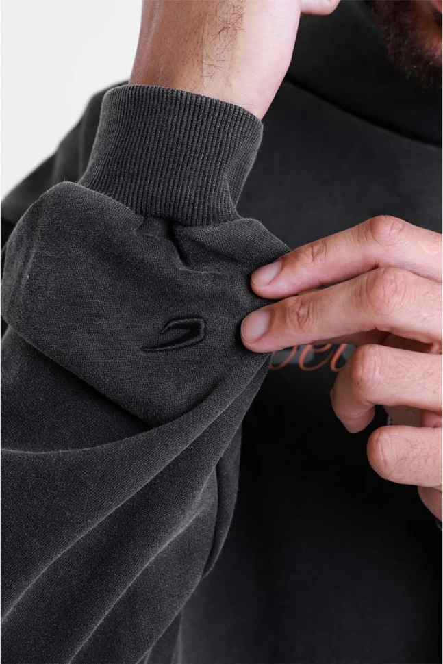 Худи BoxRaw Poetry In Motion Oversized BXRW-U-PIMOH-Black