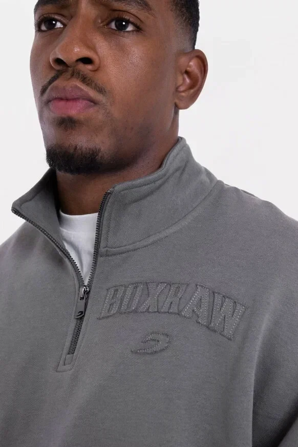 Свитшот BOXRAW East Street 1/4 Zip BXRW-U-ESQZ-Grey