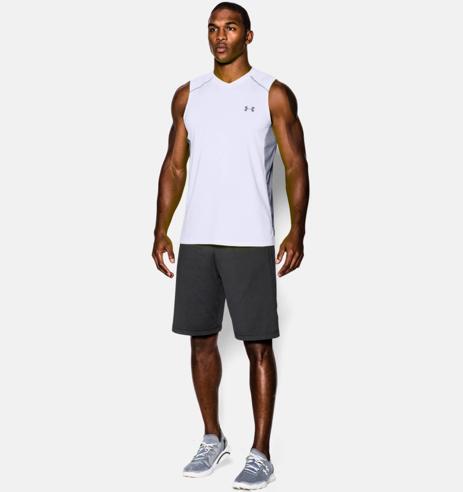 Майка Under Armour UA RAID SL-WHT 1257467-100