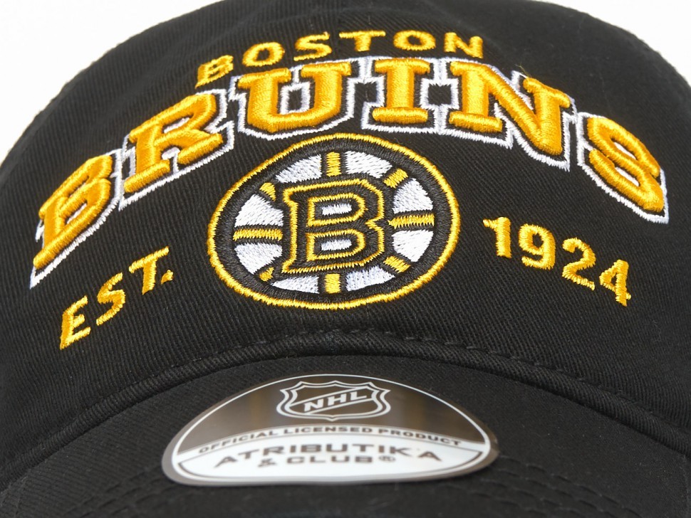 Бейсболка ATRIBUTIKA & CLUB Boston Bruins, черн. 31585