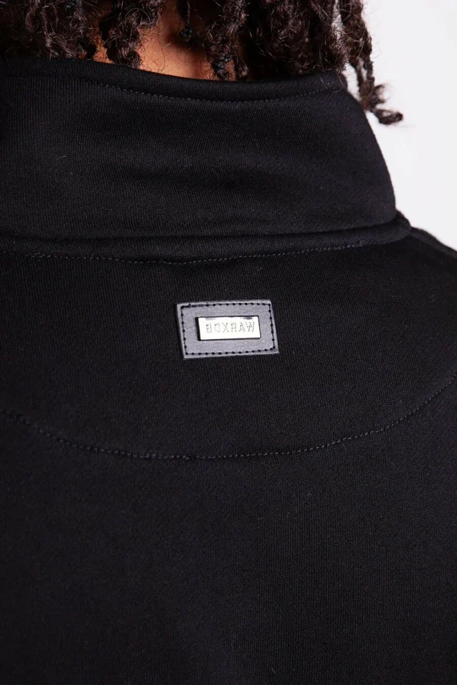 Свитшот BOXRAW East Street 1/4 Zip BXRW-U-ESQZ-Black