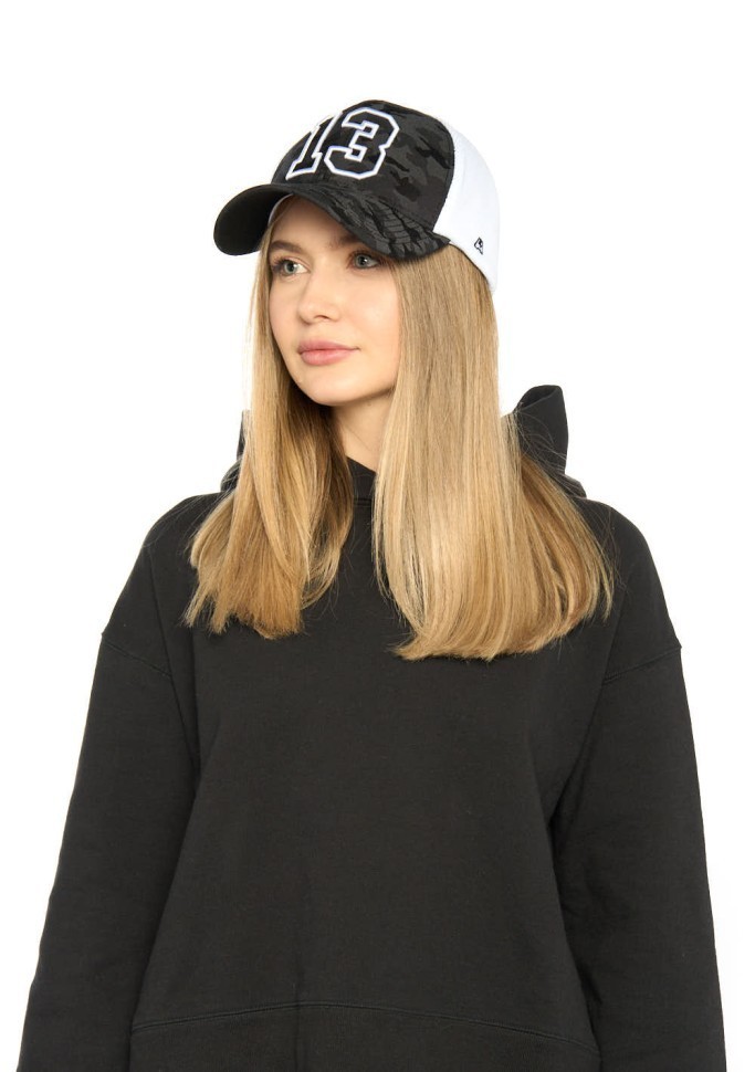 Бейсболка ATRIBUTIKA&CLUB №13, черн.-бел. 207346