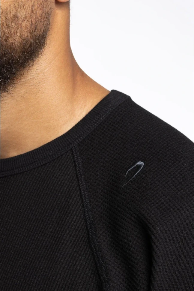 Лонгслив Boxraw Tunero Raw Edge Crew BXRW-RECR-Black
