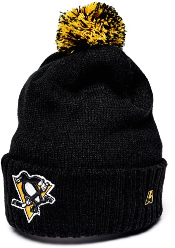 Шапка ATRIBUTIKA & CLUB Pittsburgh Penguins, черн. 59043