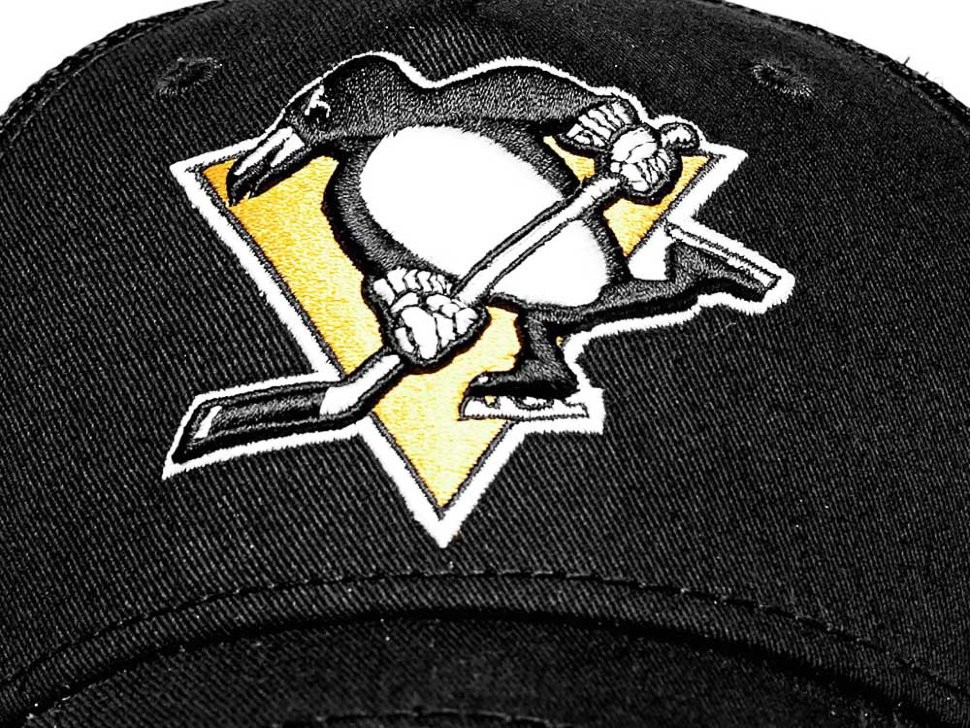 Бейсболка ATRIBUTIKA & CLUB Pittsburgh Penguins, черн., 50-52 28117
