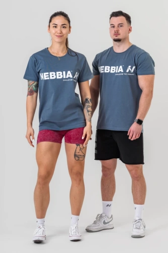 Футболка Nebbia GYM ESSENTIALS 380 Grey