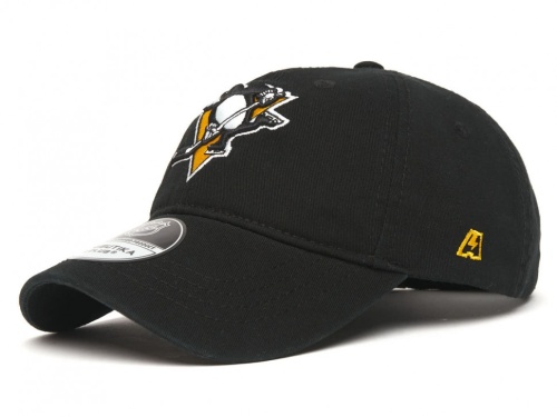 Бейсболка ATRIBUTIKA & CLUB Pittsburgh Penguins, черн. 31644 (52-54)