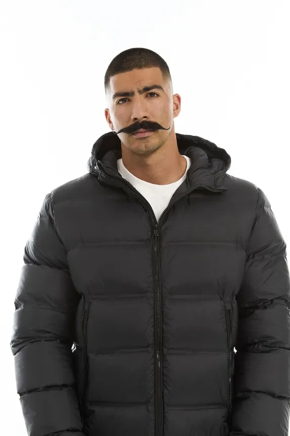 Пуховик RANK Man, PROOF-TEX Mid Down Jacket, Black 1004010-001