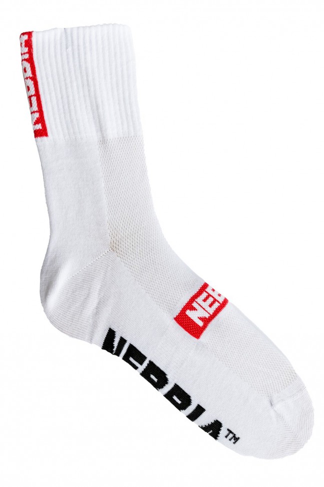 Носки Nebbia Спортивные Extra Mile crew socks 103 white