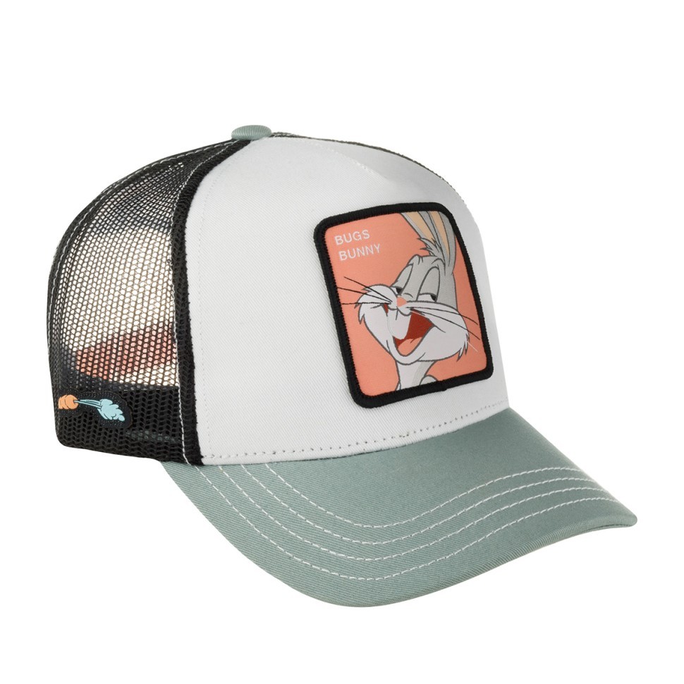 Бейсболка CAPSLAB Looney Tunes Bugs Bunny CL/LOO8/1/CT/BUG7 (бел-сер) 88-498-50-00