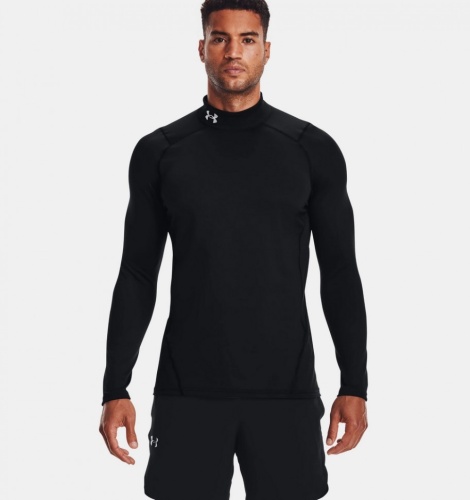 Лонгслив Under Armour UA CG Armour Fitted Mock 1366066-001