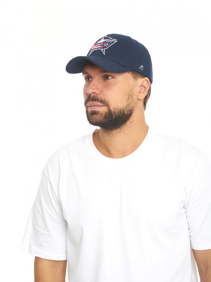 Бейсболка ATRIBUTIKA & CLUB Columbus Blue Jackets, син. 31663