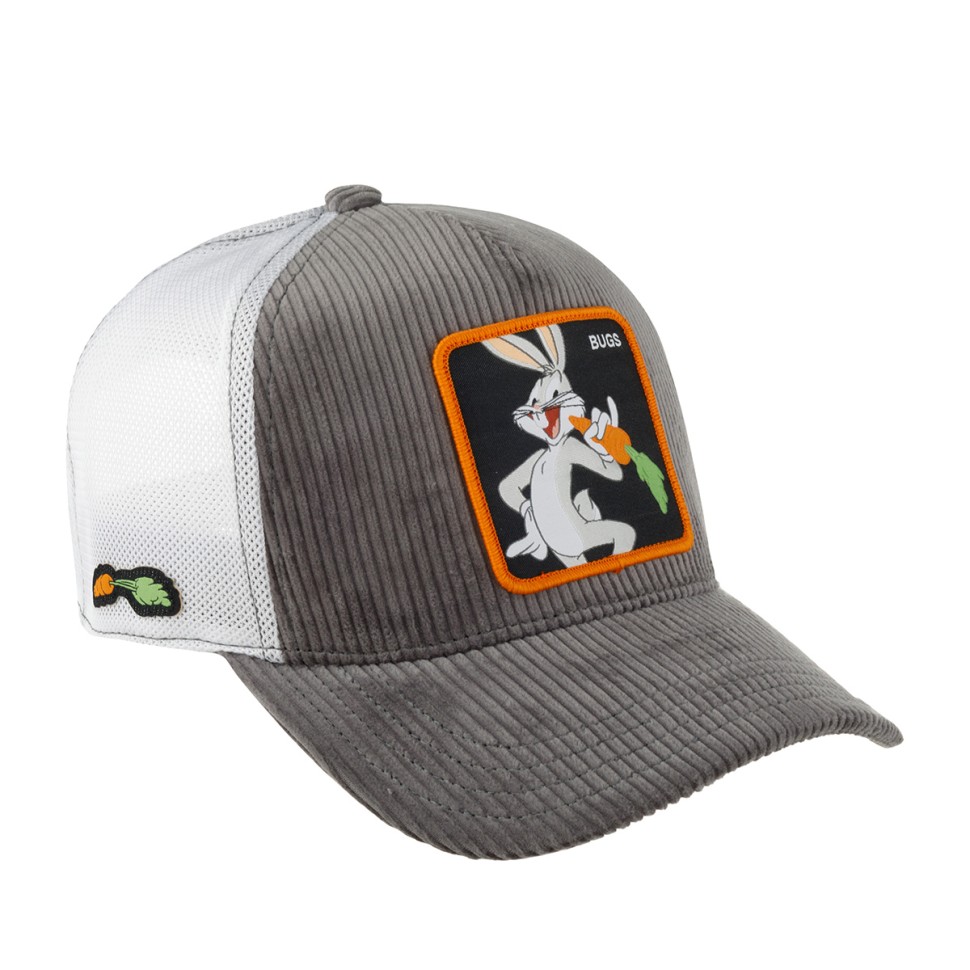 Бейсболка CAPSLAB Looney Tunes Bugs Bunny CL/LOO8/1/CT/BUG6 (серый) 88-497-08-00