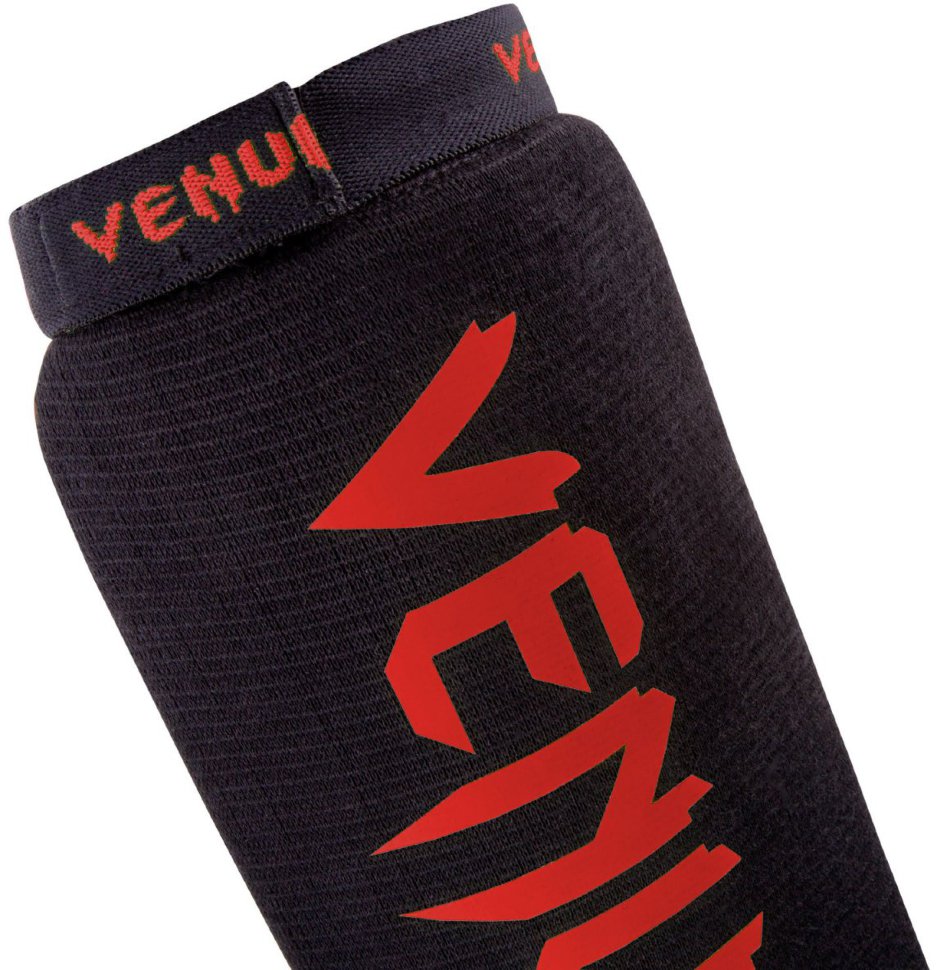 Щитки Venum Kontact Black/Red 01287